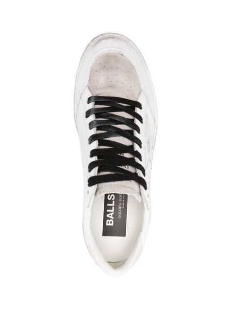 Sneakers ball star in bianco e argento Golden Goose - donna GOLDEN GOOSE | GWF00117F00612410358